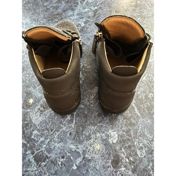 Giuseppe Zanotti Kriss Mid Top Sneakers Black Men’s EU 42/US 9 - Picture 3 of 6